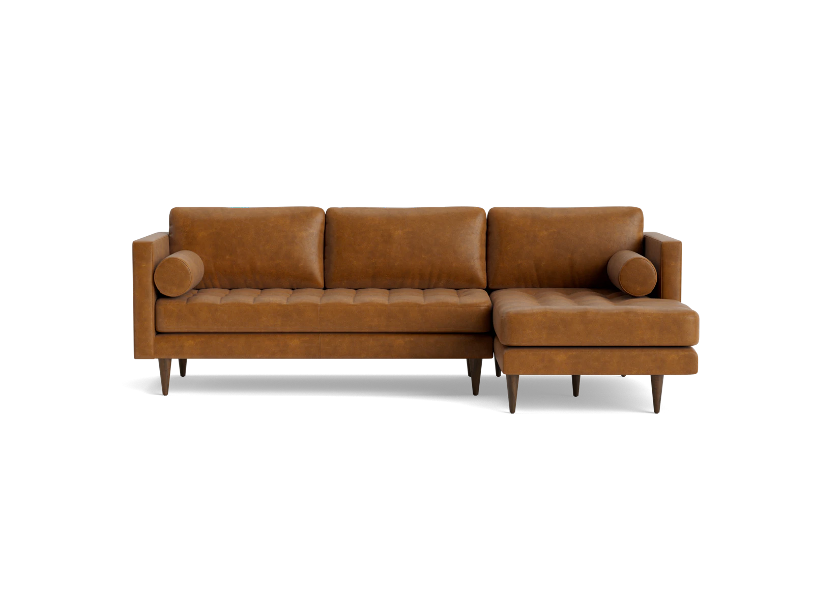 Briar Leather Sectional